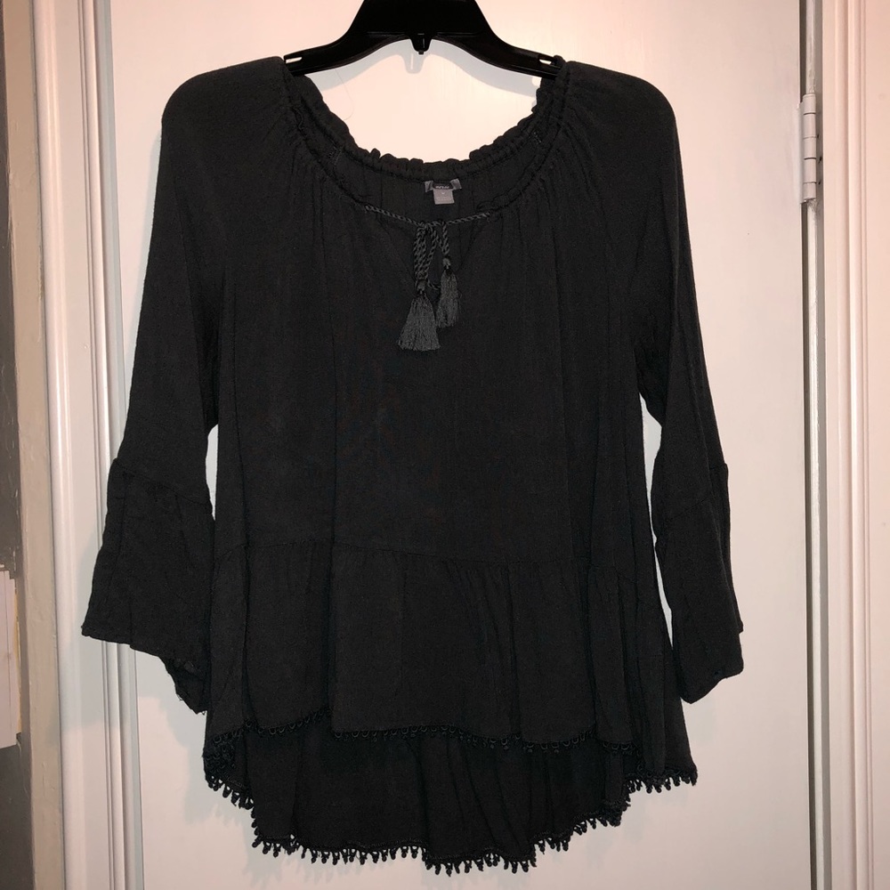 Aerie Tassel Top